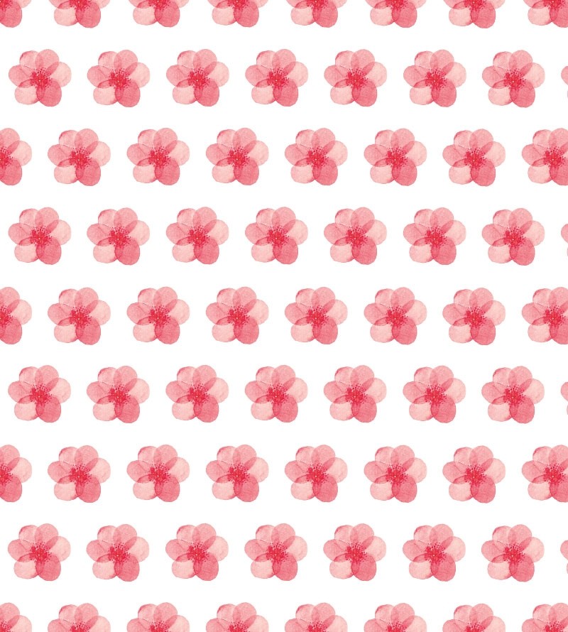 Papel de parede Florzinhas Rosas