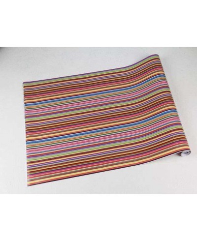 Papel de parede com listras coloridas - Listrado 42