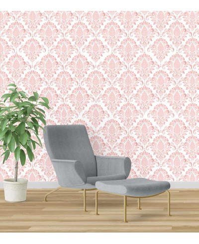 Papel de parede Damask Rose