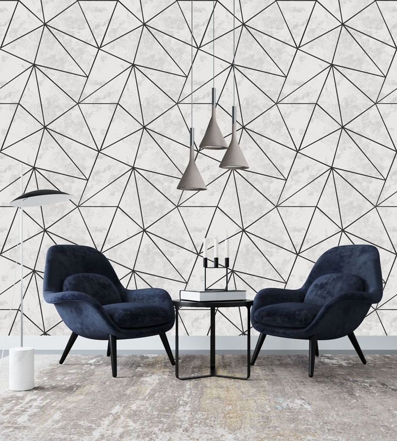 Papel de Parede Diamond Concreto