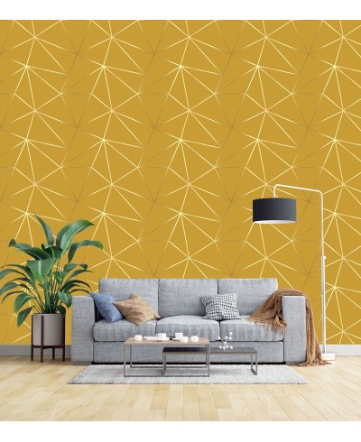 Papel de Parede Diamond Summer Gold