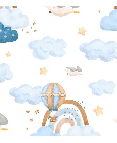 Papel de parede Infantil Lele Nuvem