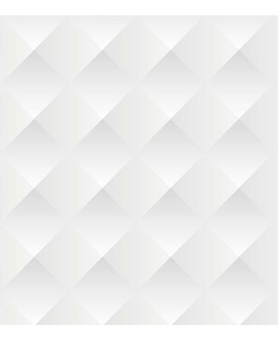 Papel de Parede 3D Listrado Ilusão em tons de branco e cinza