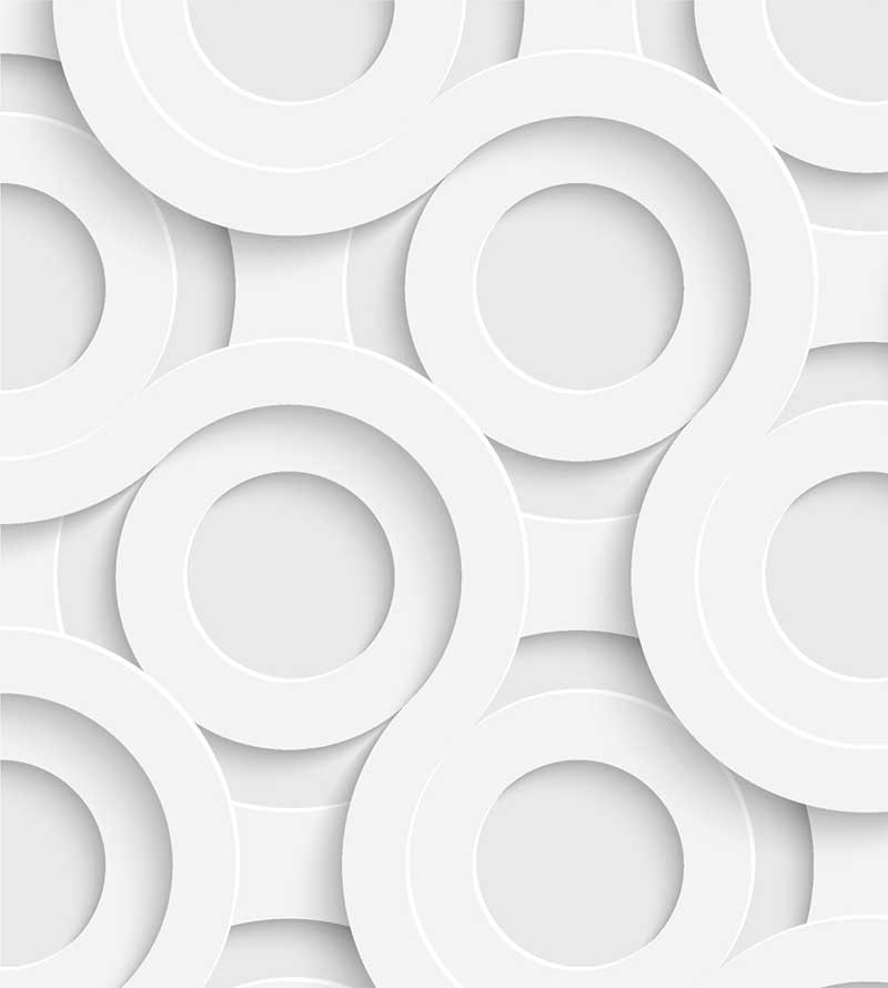 Papel de Parede 3D Linhas em tons de branco e cinza