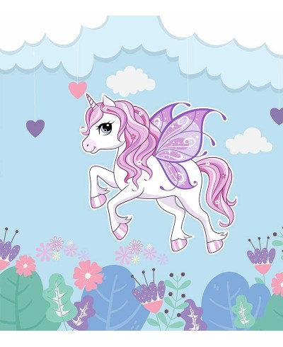 Painel Fotomural Unicórnio voando