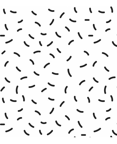 Papel de parede Geométrico Mini P&B