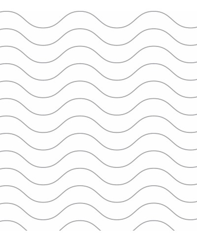 Papel de parede Geométrico Curve Cinza