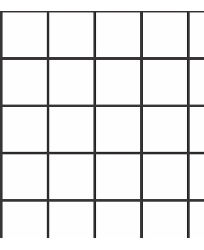 Papel de parede Geométrico Quadriculado P&B