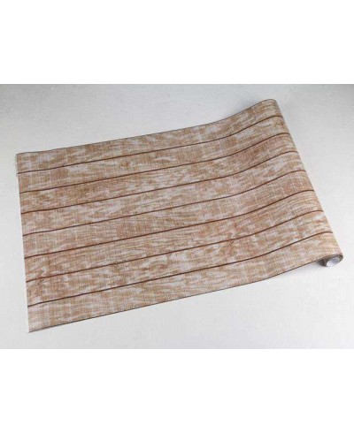 Papel de parede estilo madeira com predominância de tons bege e areia - Madeira 10