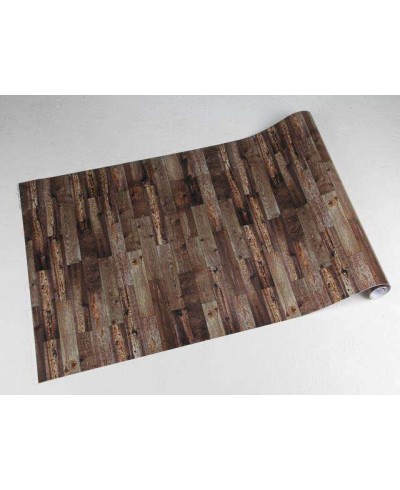 Papel de Parede Madeira Tacos Envelhecidos