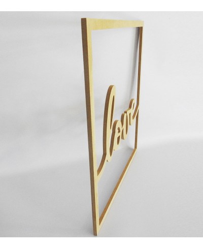 Quadro Decorativo Love Vazado