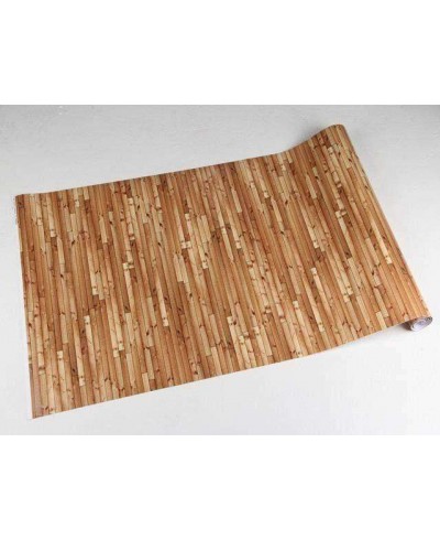 Papel de Parede Tacos de Madeira Finos