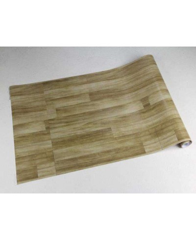 Papel de parede estilo madeira em tons de verde e bege - Madeira 23