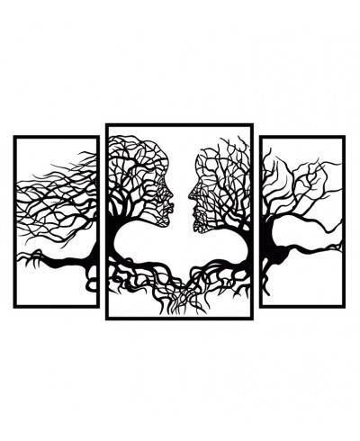 Quadro Decorativo Rosto Casal Vazado