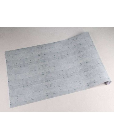 Papel de Parede Madeira em Tons de Cinza Claro - Madeira 80