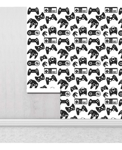 Papel de Parede Joystick Black