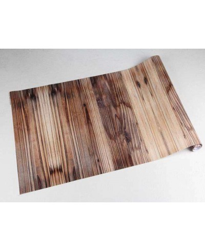 Madeira em tons marrom e bege com detalhes cinza - Madeira 96