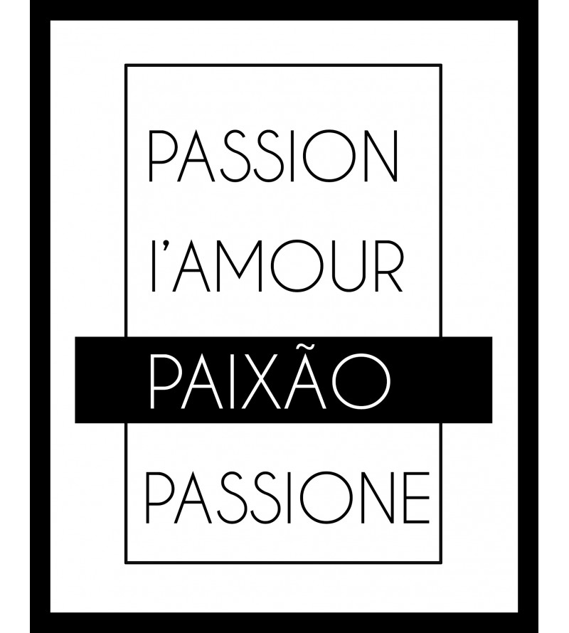 Kit Quadros Amor e Paixão