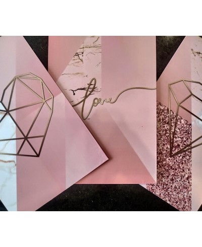 Kit Quadros Love Pink