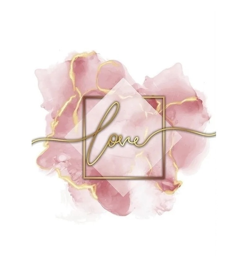 Kit Quadros Aramado Minimalista Love