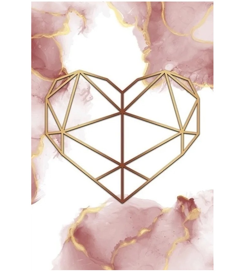 Kit Quadros Aramado Minimalista Love