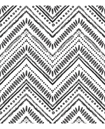 Papel De Parede Adesivo chevron étnico