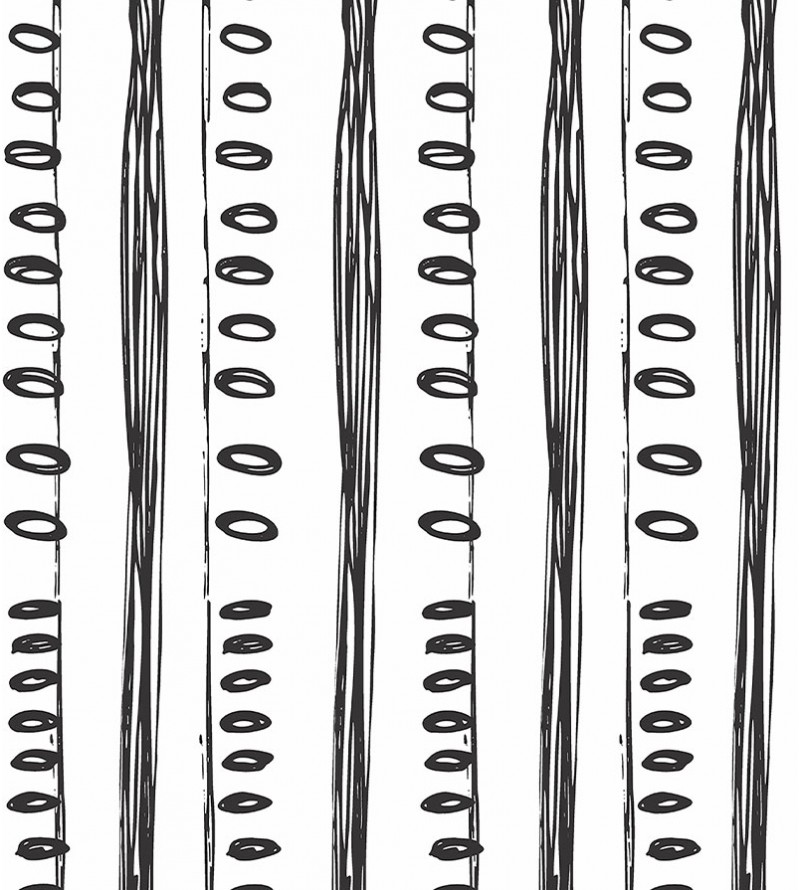 Papel De Parede Adesivo Étnico Abstrato