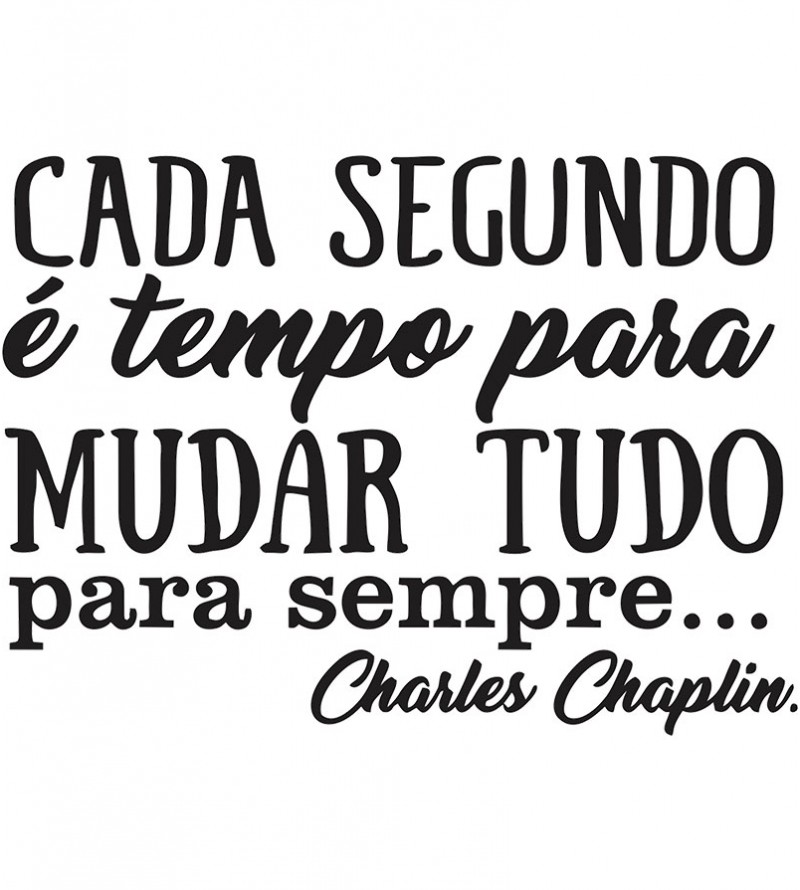 Adesivo autocolante "Charles Chaplin"