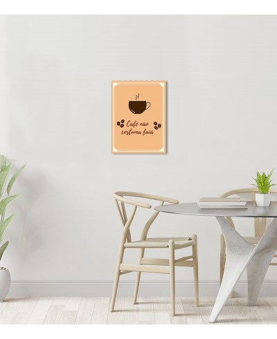 Pôster "Café não costuma faiá"