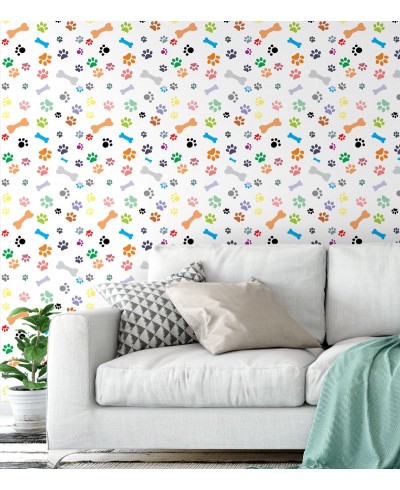 Papel De Parede Adesivo de pegadas