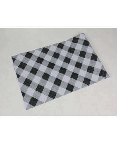 Papel de parede xadrez em tons cinza - Xadrez 42