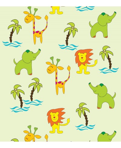 Papel De Parede Adesivo savana infantil