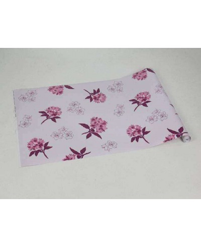 Papel de parede floral tons pink, rosa, bordo, fundo em rosa - Encanto 12