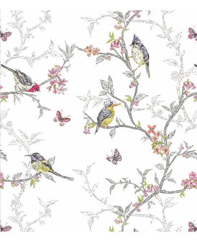 Papel De Parede Adesivo de Passarinhos