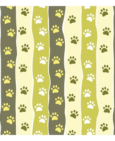 Papel De Parede Adesivo Patinhas Caninas