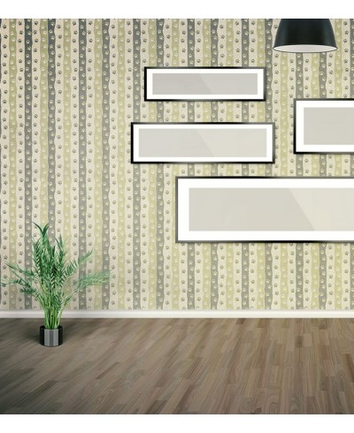 Papel De Parede Adesivo Patinhas Caninas