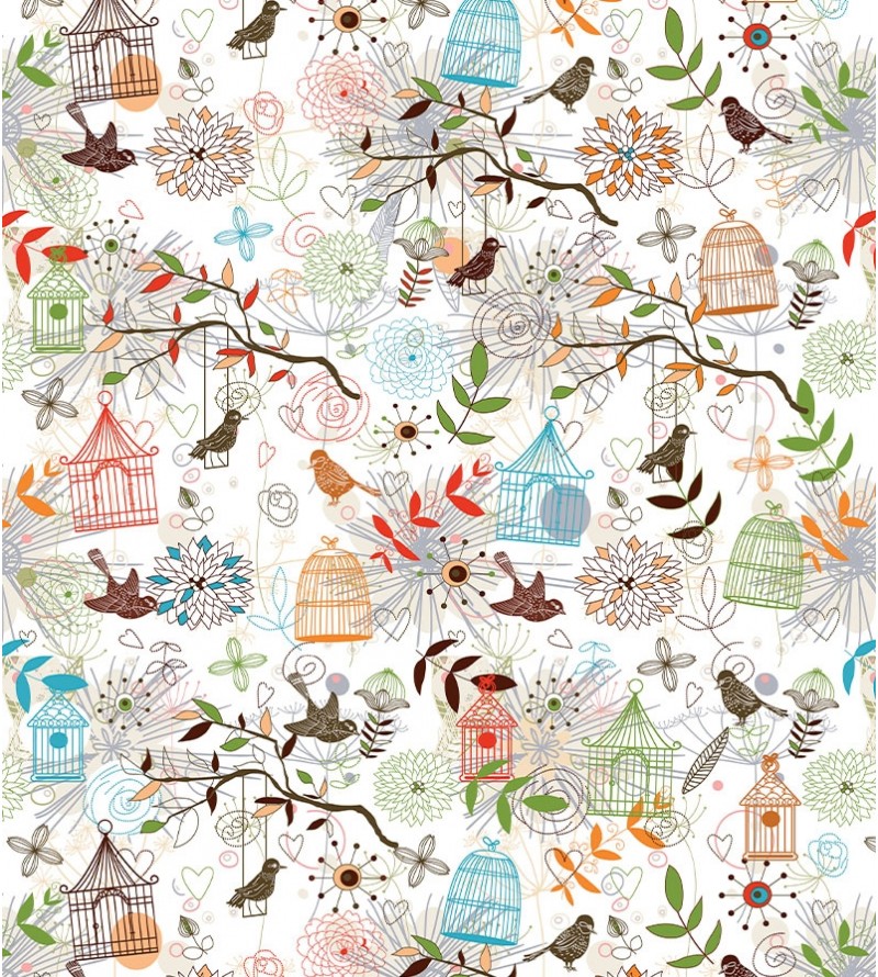 Papel De Parede Adesivo Mundo Abstrato