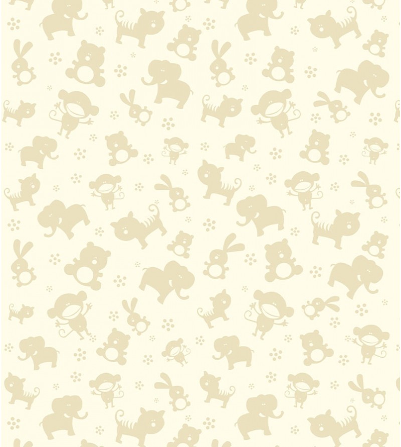 Papel De Parede Adesivo Animais Abstratos