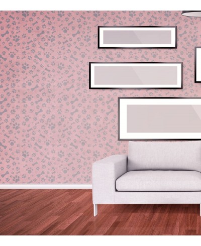 Papel De Parede Adesivo Ossos E Pegadas