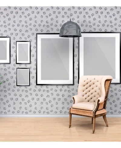 Papel De Parede Adesivo Pata Canina