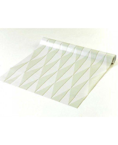 Papel de parede geométrico em tons cinza e bege - Geométrico 01