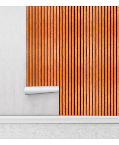 Papel De Parede Adesivo Madeira kempas