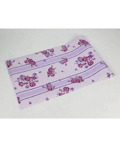 Papel de parede com folhagem em pink e detalhes em tons de roxo, fundo em rosa - Luxury 20