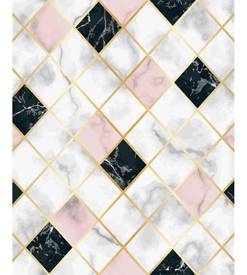 Azulejo Quadrados de Mármore Rose