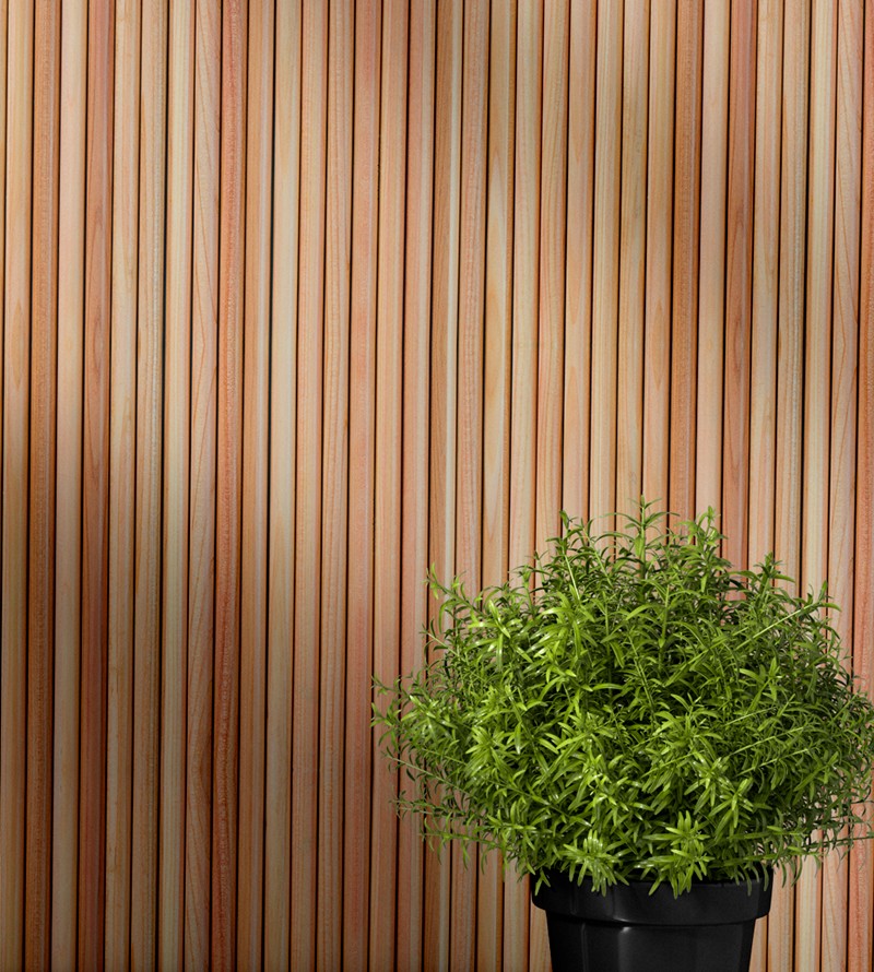 Papel De Parede Adesivo Ripas Finas em Tons Claros