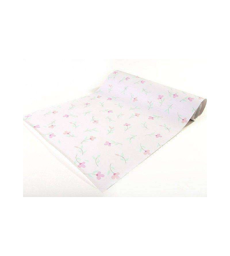 Papel de Parede Bebê Flores Delicadas