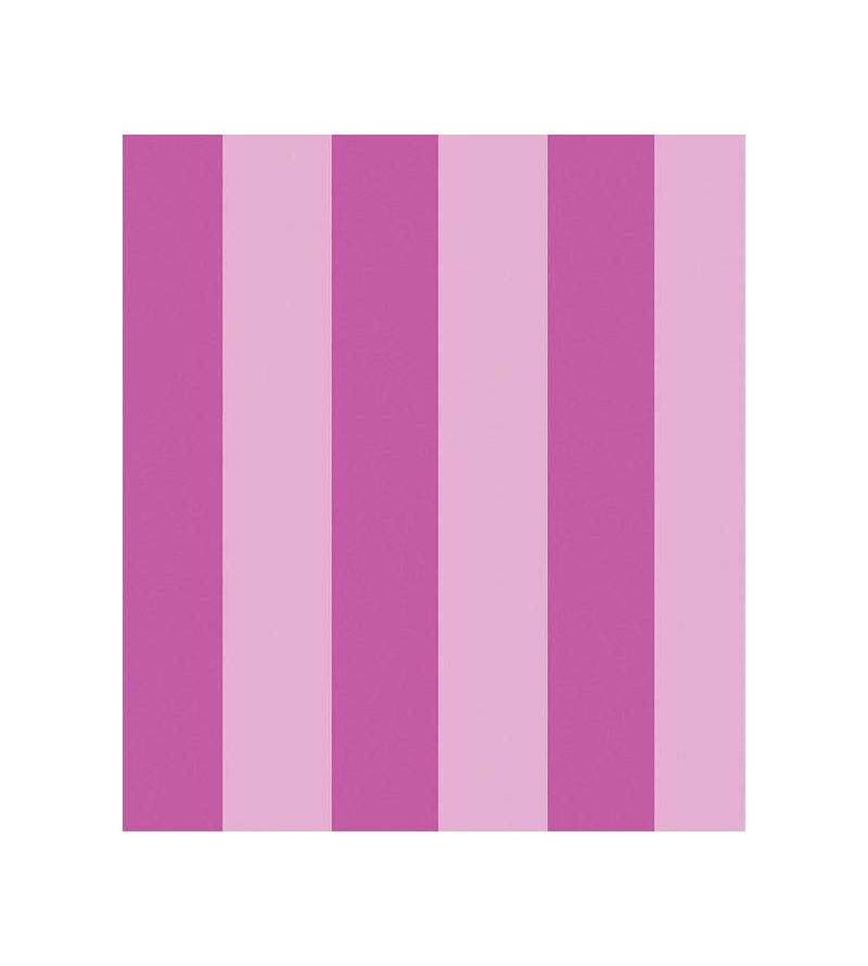 Papel de parede listrado em tons de rosa - Listrado 1020