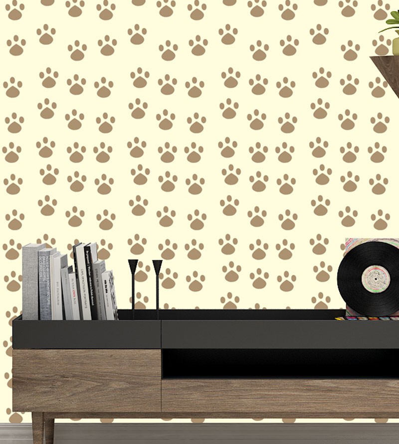 Papel De Parede Adesivo de Patas Minimalista