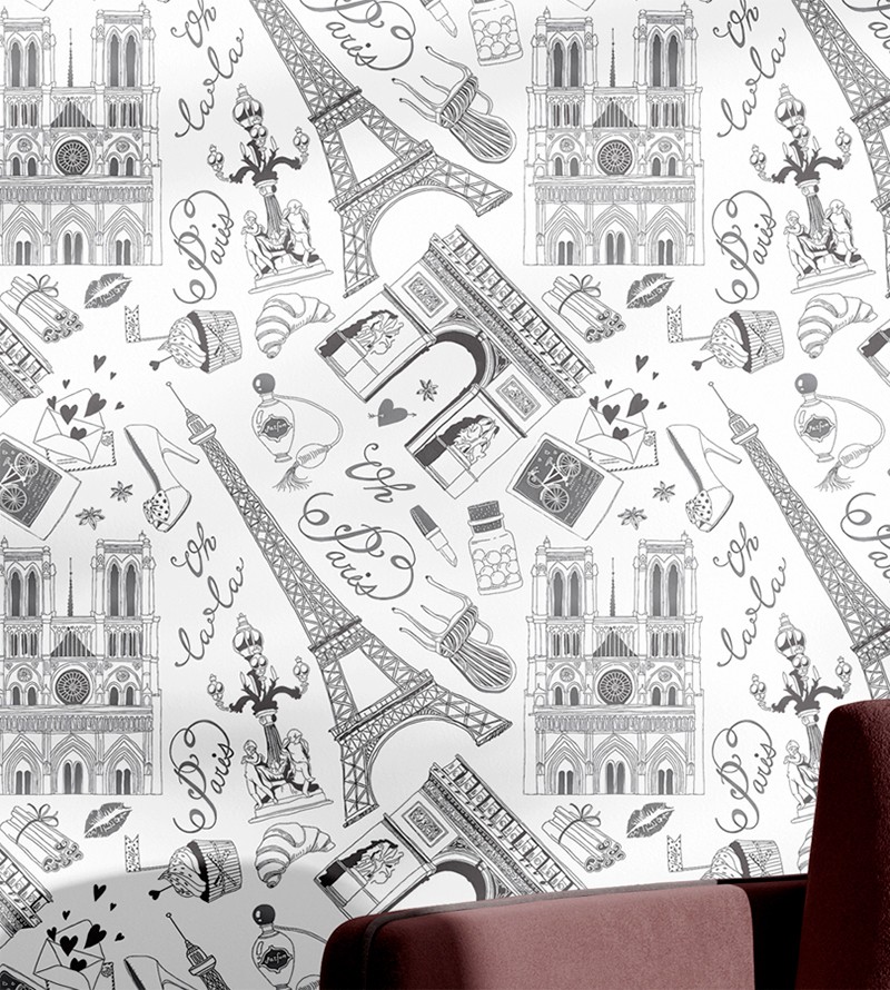 Papel De Parede Pontos Turísticos Países Preto...