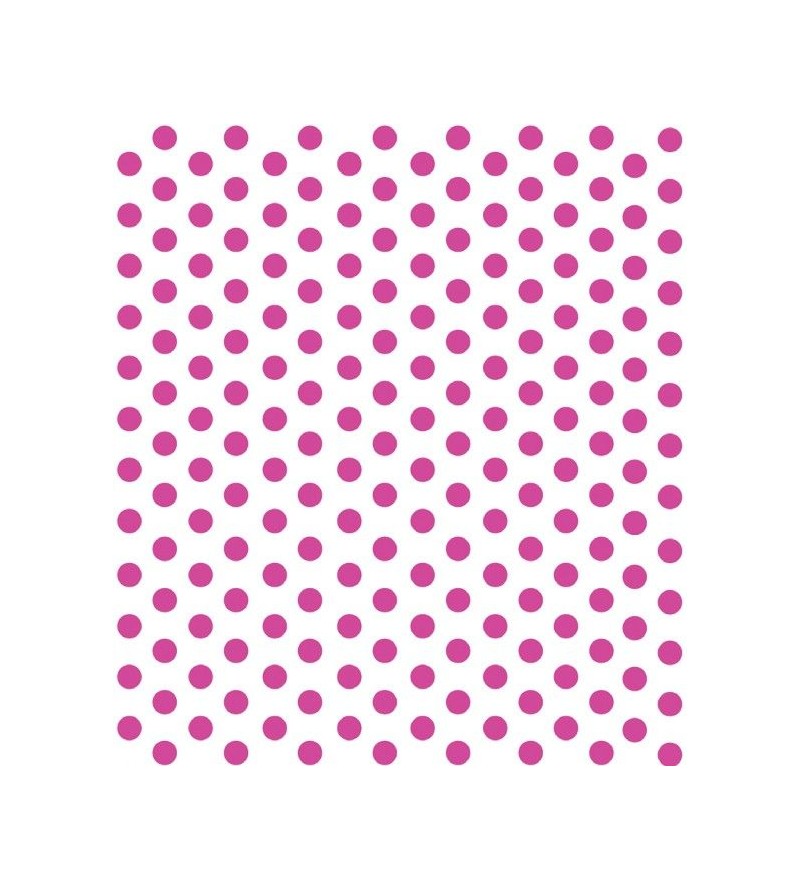 Papel de parede poá em tons rosa e branco